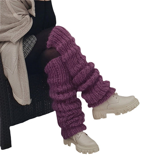 Women's Autumn And Winter Mohair Long Foot Socks