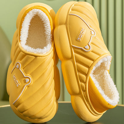 Women's Waterproof Cotton Indoor Slippers
