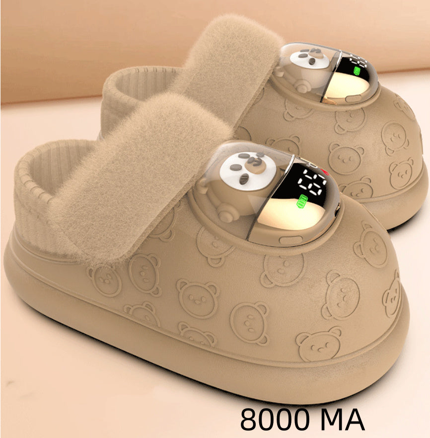 Couple's Electrothermal Rechargeable Winter Heating Shoes