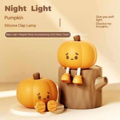 Pumpkin Silicone Halloween Lamp