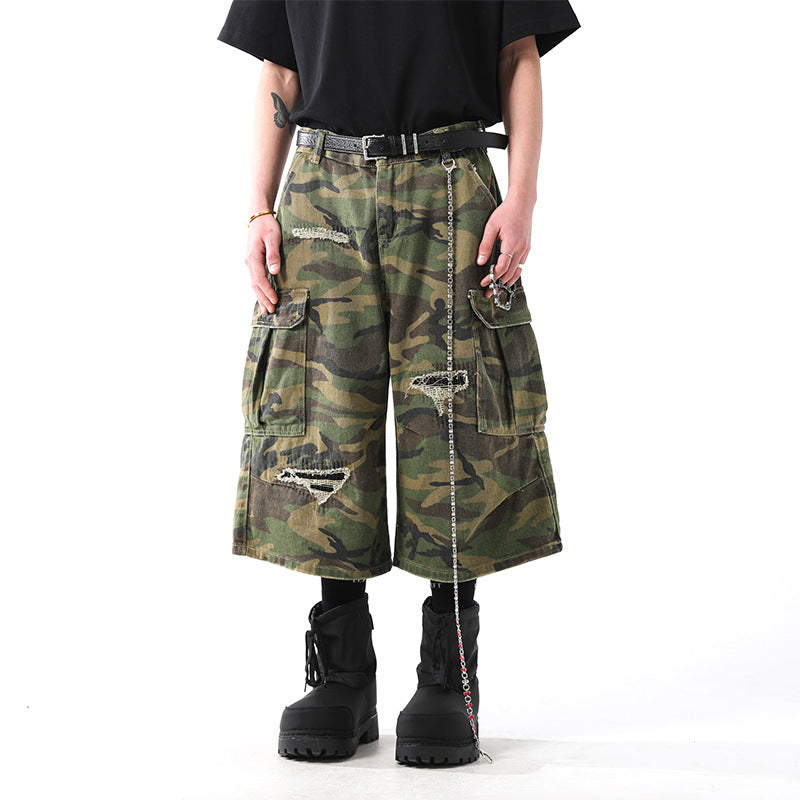 Men's Retro Camouflage Pants
