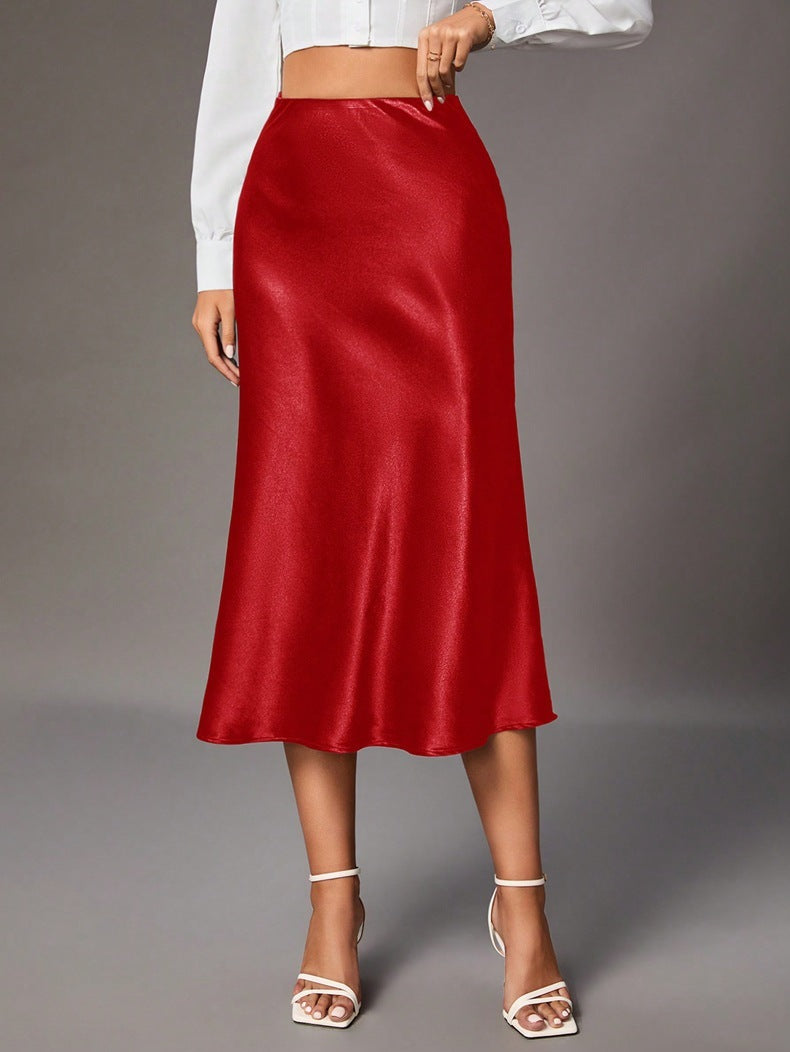 High-Grade Silk Skirt