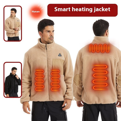 Smart Heating Three-control Four-zone Electric Heating Warm Coat
