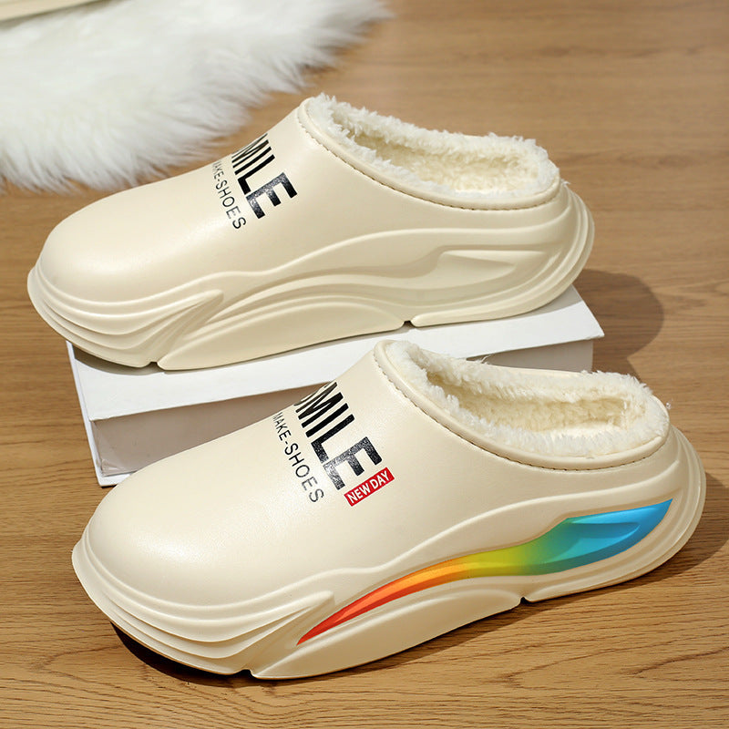 Men's Cold / Waterproof Non-slip Cotton Slippers