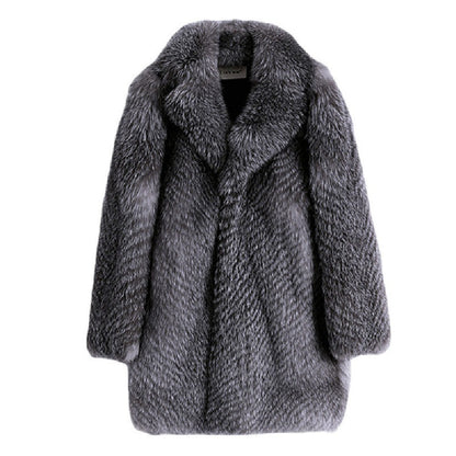 Men's Winter Fox Fur Coat