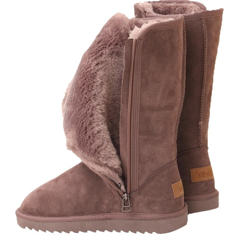 Women's Fleece-lined Thickened Winter Boots